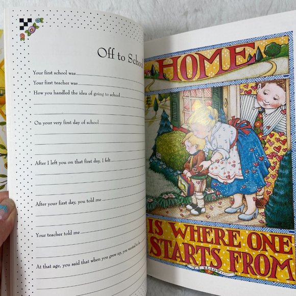 Mary Engelbreit Mothers Journal Book Laminated Hard Cover 1993 - Picture 7 of 9